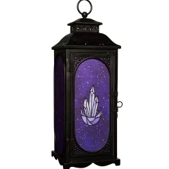 Spirit Halloween Mystical Arts Purple Crystal Lantern
