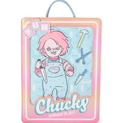 Spirit Halloween Pastel Chucky Box Mini Backpack