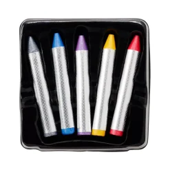 Spirit Halloween Pearlescent Makeup Crayons - 5 Pack