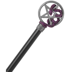 Spirit Halloween Pentagram Snake Staff