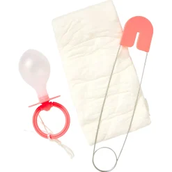 Spirit Halloween Pink Big Baby Costume Kit