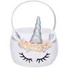 Spirit Halloween Plush Unicorn Treat Bucket