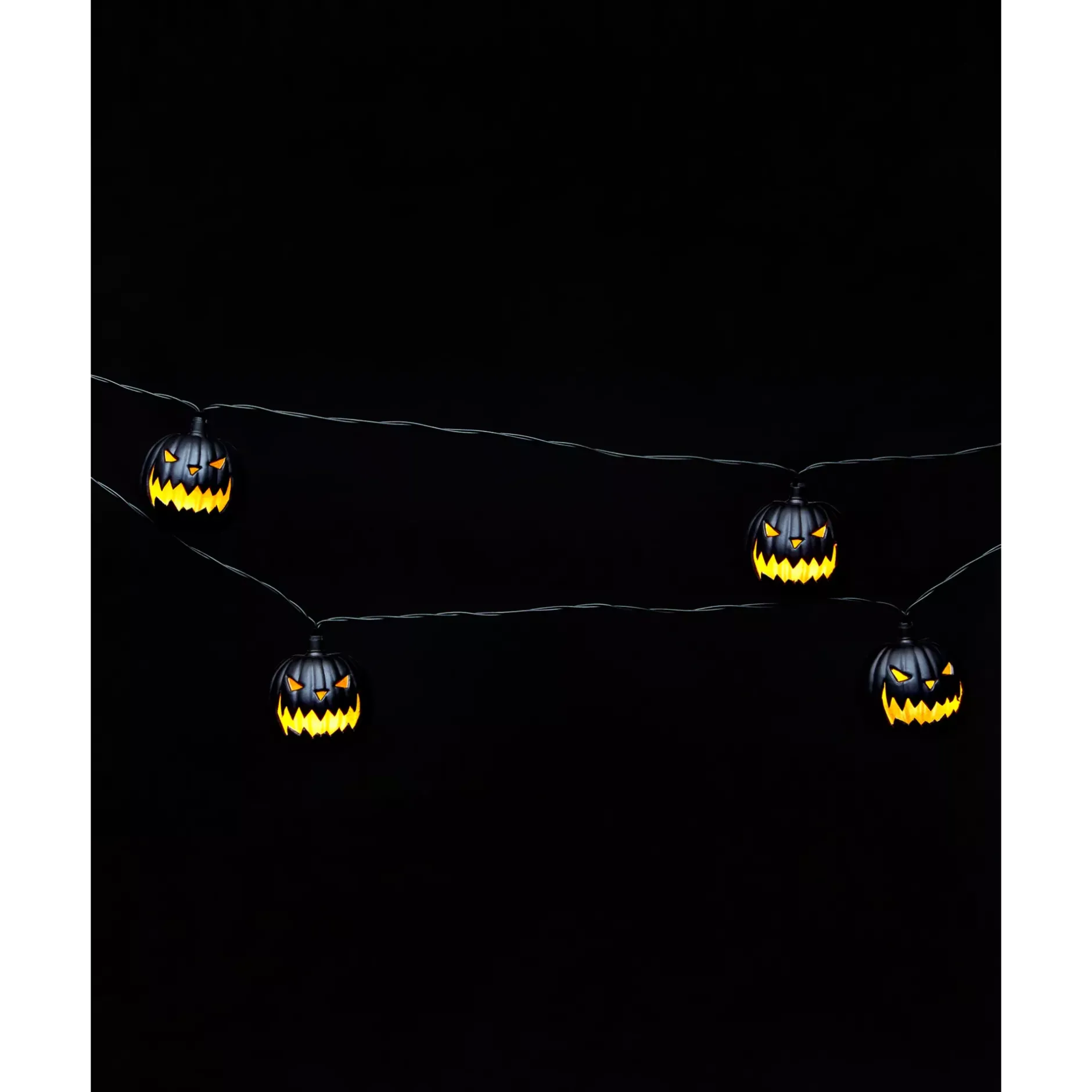 Spirit Halloween Pumpkin String Lights