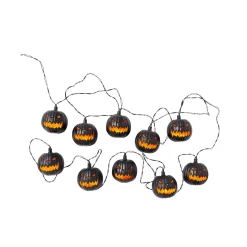 Spirit Halloween Pumpkin String Lights