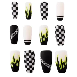 Spirit Halloween Punk Rock Press On Nails