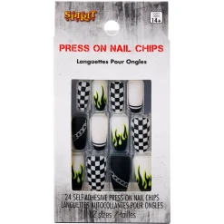Spirit Halloween Punk Rock Press On Nails
