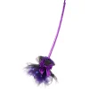 Spirit Halloween Purple Light-Up Witch Broom
