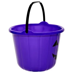 Spirit Halloween Purple Pumpkin Treat Bucket