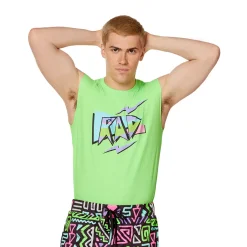 Spirit Halloween Rad 80s Style Sleeveless T Shirt