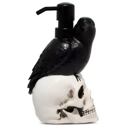 Spirit Halloween Raven and Skull Soap Dispenser - 8.6 oz.
