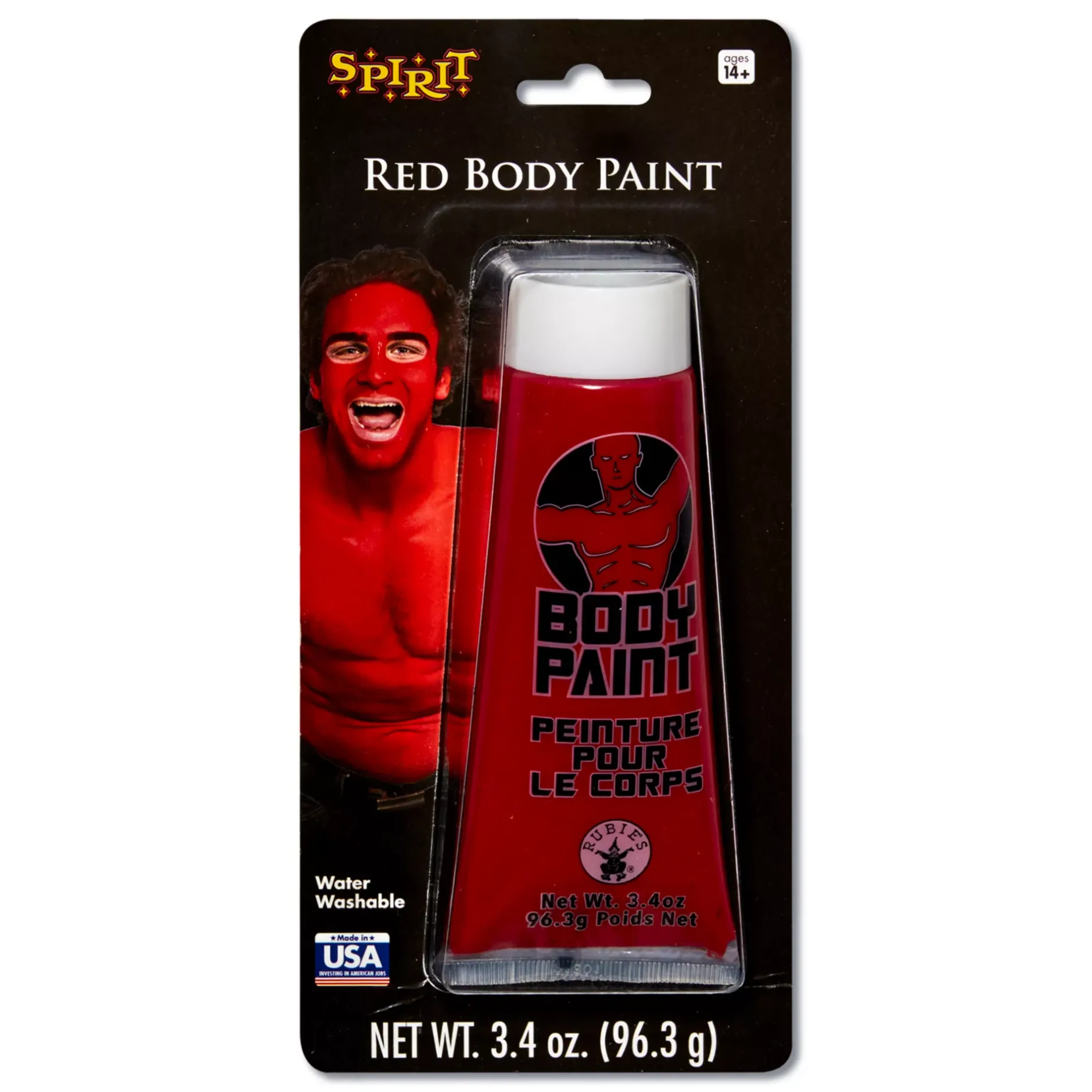 Spirit Halloween Red Body Paint
