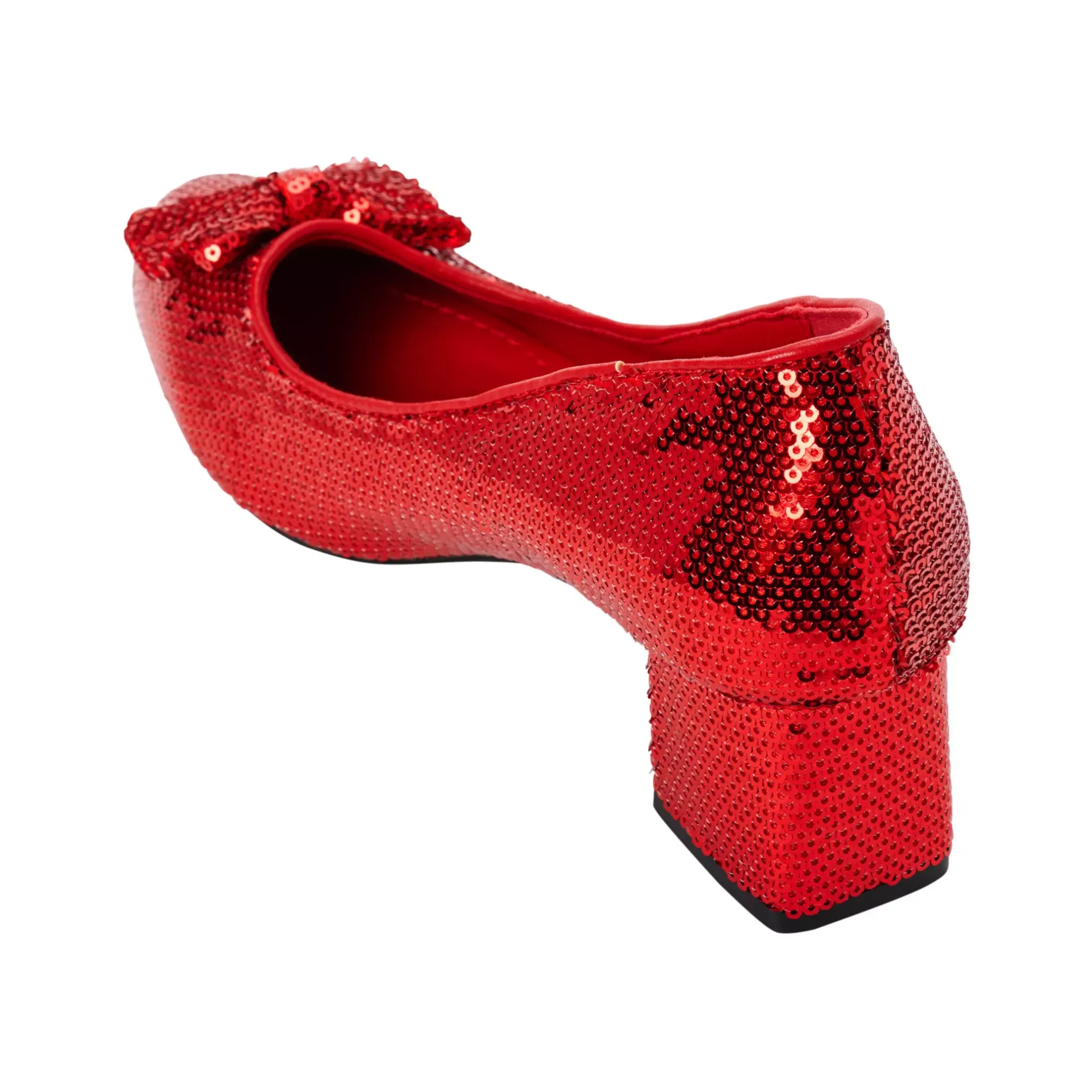 Women Spirit Halloween Ruby Slipper Sequin Heels - The Wizard of Oz