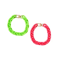 Spirit Halloween '80s Chain Bracelets - 2 Pack