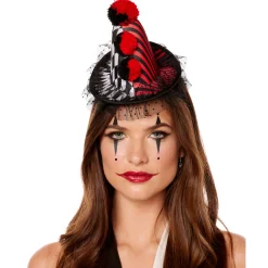 Spirit Halloween Scary Clown Mini Hat Headband