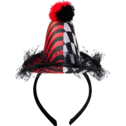 Spirit Halloween Scary Clown Mini Hat Headband