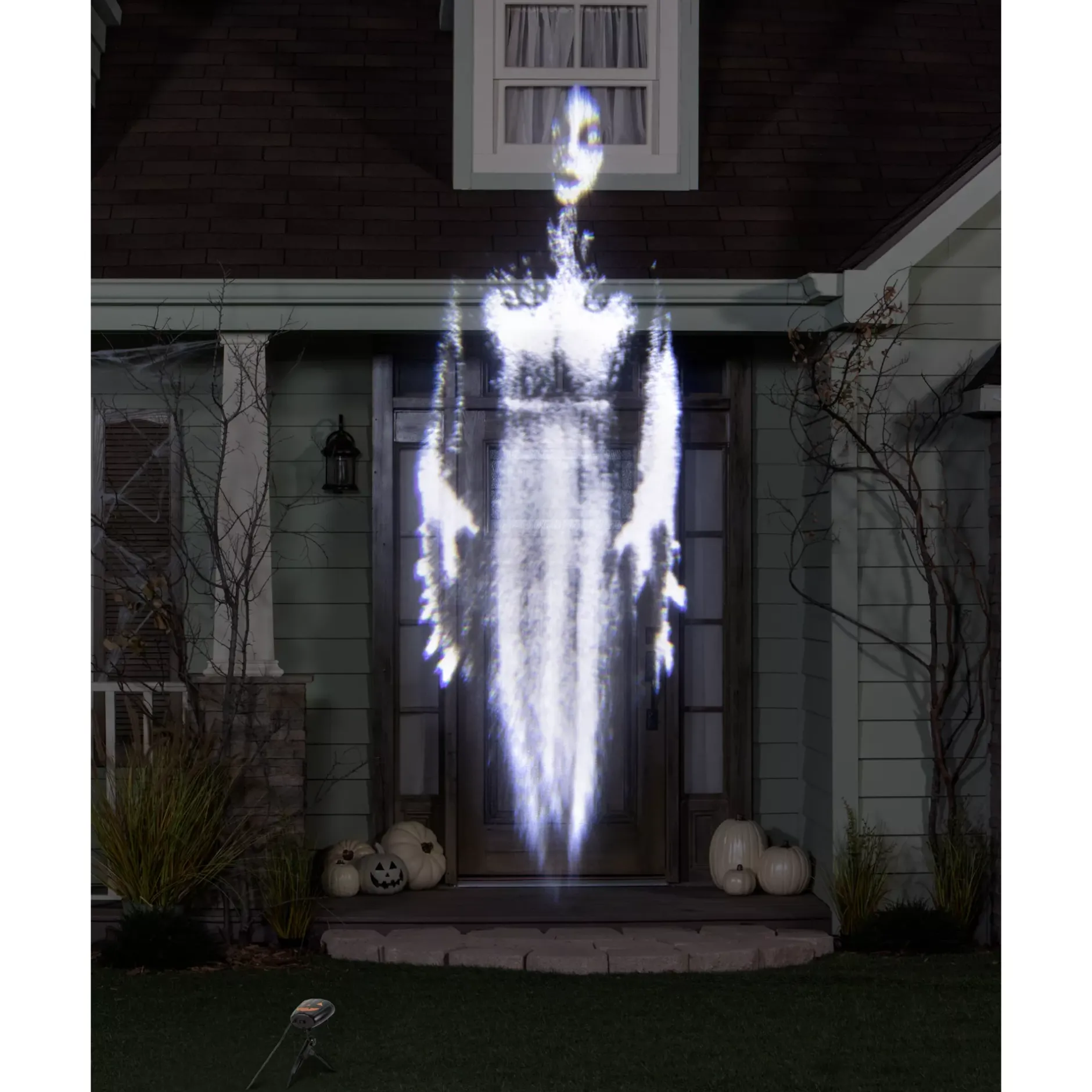 Spirit Halloween Shutter Female Ghost Light Show Projector