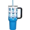 Spirit Halloween Silly Stitch Portable Travel Tumbler with Straw 40 oz. - Lilo & Stitch