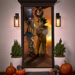 Spirit Halloween Sinister Circus Door Cover