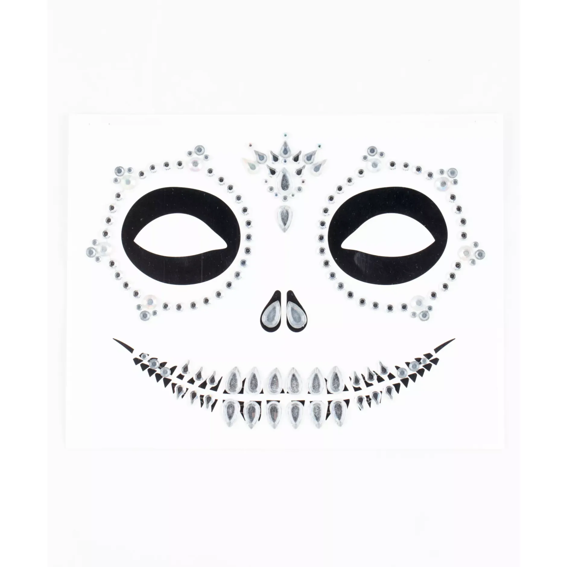 Spirit Halloween Skeleton Face Jewels