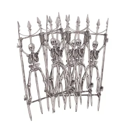Spirit Halloween Skeleton Fence