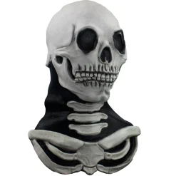 Spirit Halloween Skeleton Full Mask with Bib