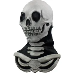 Spirit Halloween Skeleton Full Mask with Bib