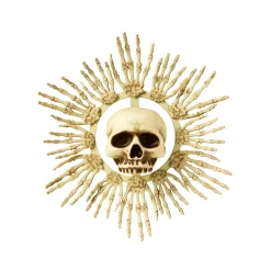 Spirit Halloween Skeleton Hand Wreath