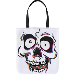Spirit Halloween Skull Candy Window Tote Bag