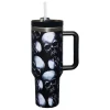 Spirit Halloween Skull Portable Travel Tumbler with Straw - 40 oz.