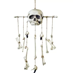 Spirit Halloween Skull Wind Chime