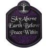 Spirit Halloween Sky Above Earth Below Peace Within Sign