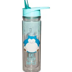 Spirit Halloween Snorlax Eat Sleep Battle Water Bottle Pokémon - 18 oz.
