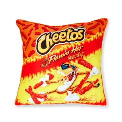 Spirit Halloween Square Flamin' Hot Cheetos Pillow