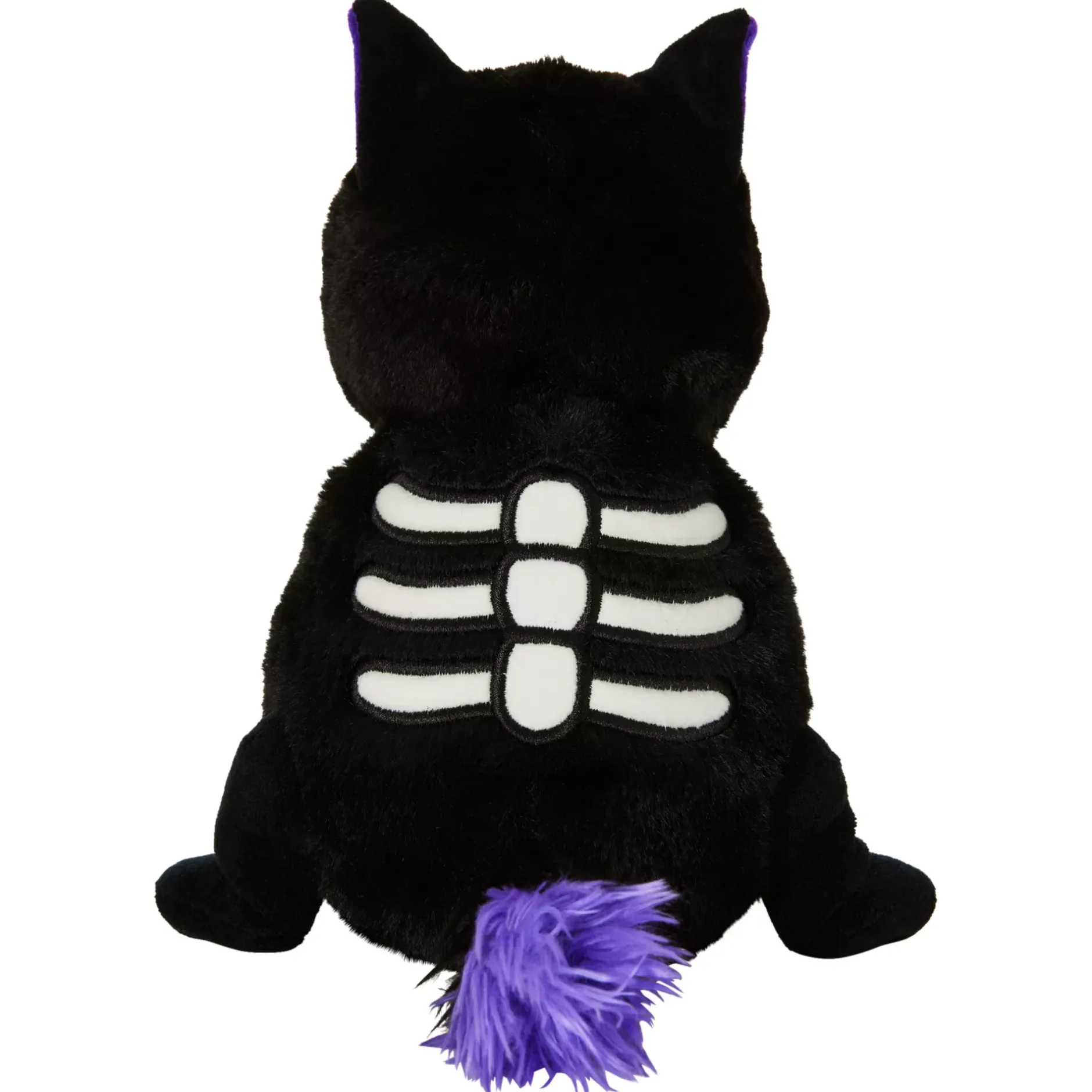 Spirit Halloween Squishable Snacker Witchy Skeleton Cat Plush