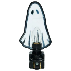 Spirit Halloween Stained Glass Ghost Nightlight