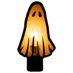 Spirit Halloween Stained Glass Ghost Nightlight