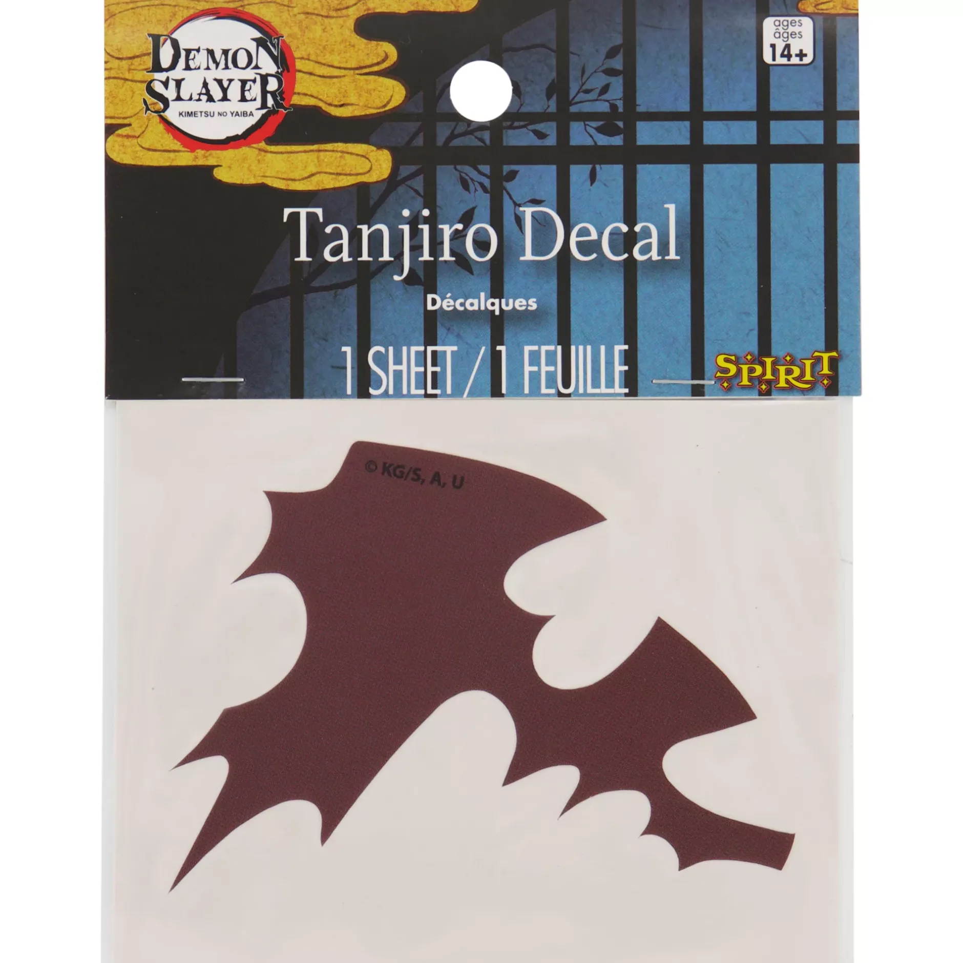 Spirit Halloween Tanjiro Kamado Decal - Demon Slayer