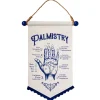 Spirit Halloween Tarot Palmistry Canvas Banner