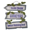 Spirit Halloween The Haunted Mansion Graveyard Sign - Disney