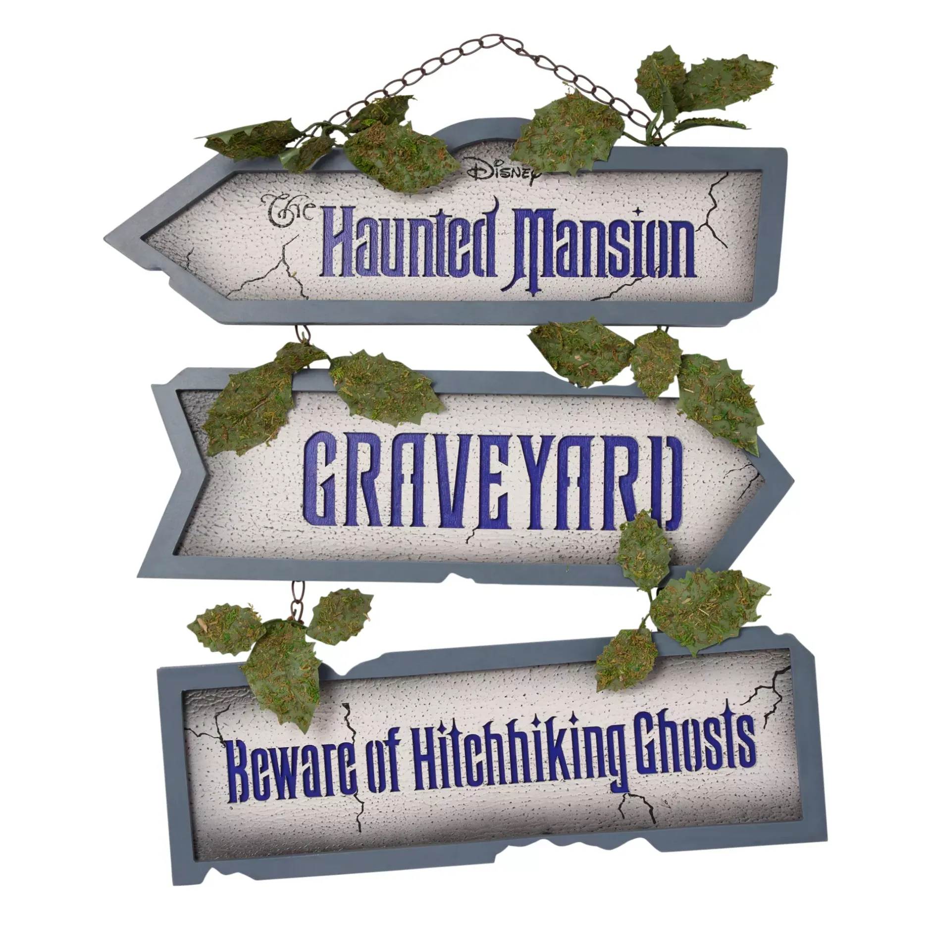 Spirit Halloween The Haunted Mansion Graveyard Sign - Disney