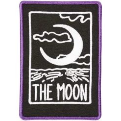 Spirit Halloween The Moon Tarot Card Patch Set