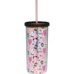 Spirit Halloween The Nightmare Before Christmas Icons Cup with Straw - 20 oz.