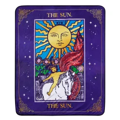 Spirit Halloween The Sun Tarot Fleece Blanket