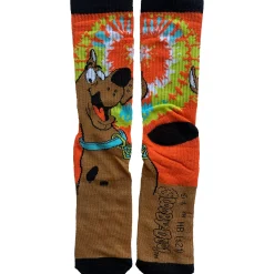 Spirit Halloween Tie Dye Scooby Crew Socks - Scooby-Doo