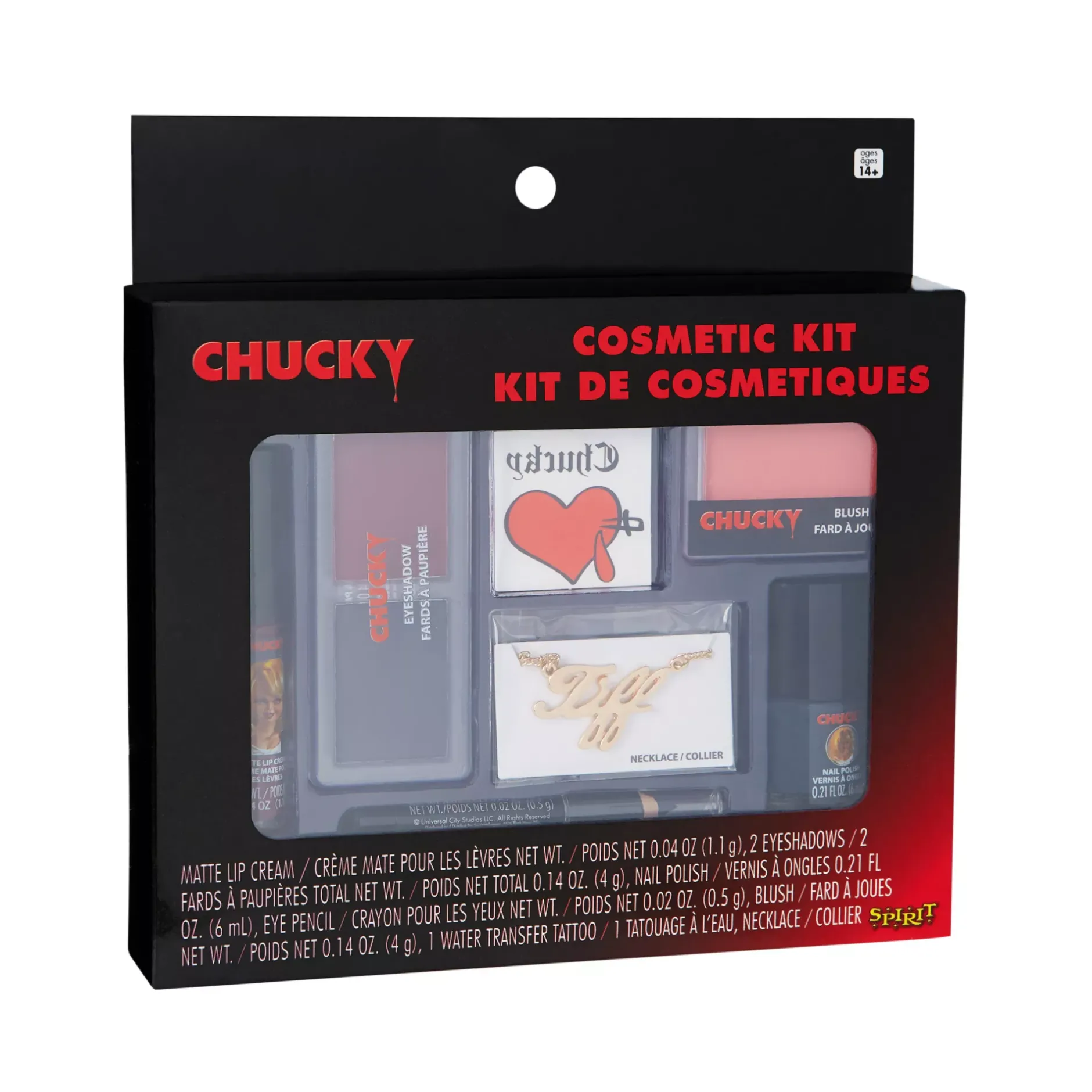 Spirit Halloween Tiffany Makeup Kit - Bride of Chucky