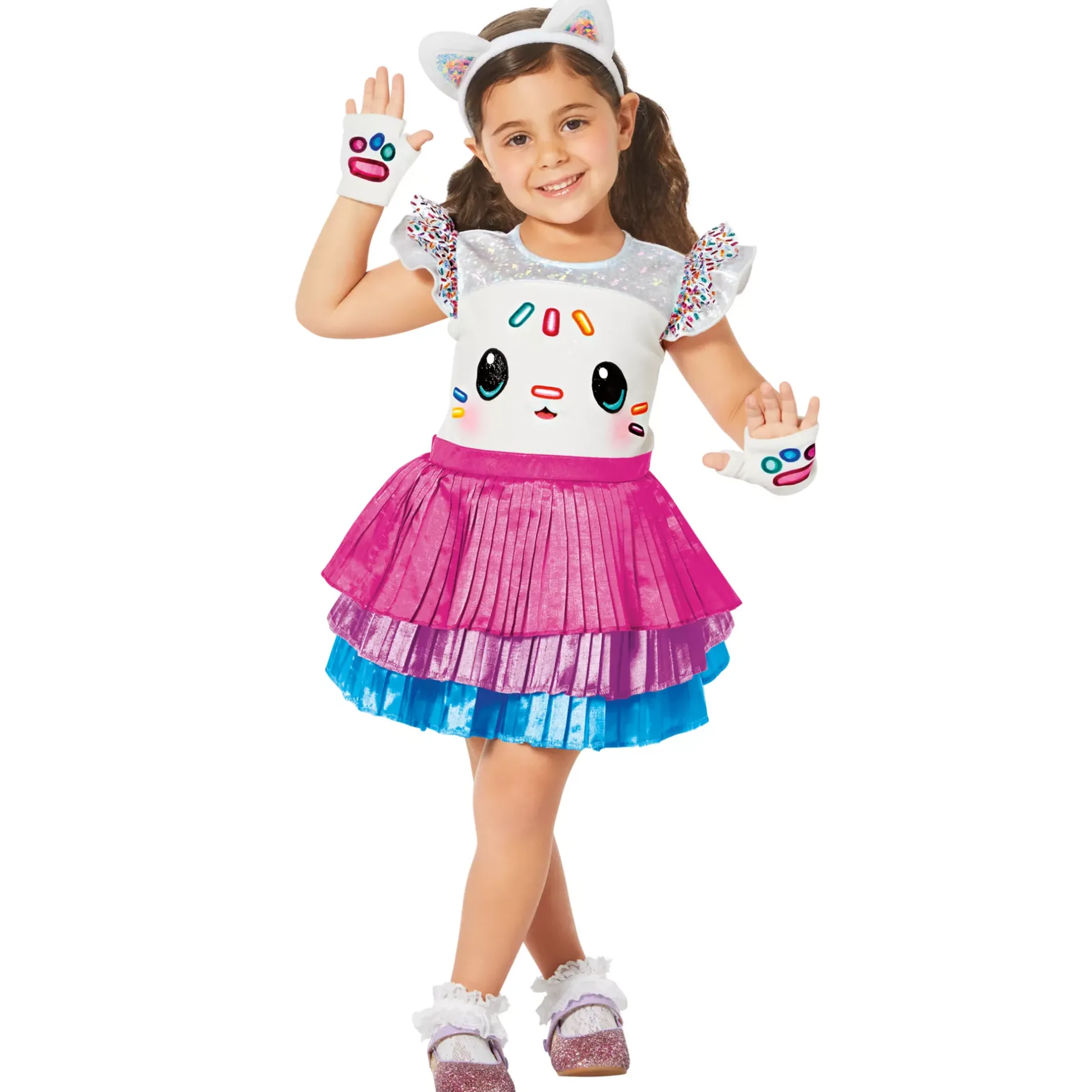 Spirit Halloween Toddler Cakey Cat Costume - Gabby's Dollhouse
