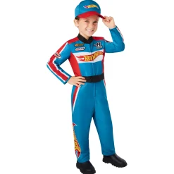 Spirit Halloween Toddler Hot Wheels Driver Jumpsuit Costume