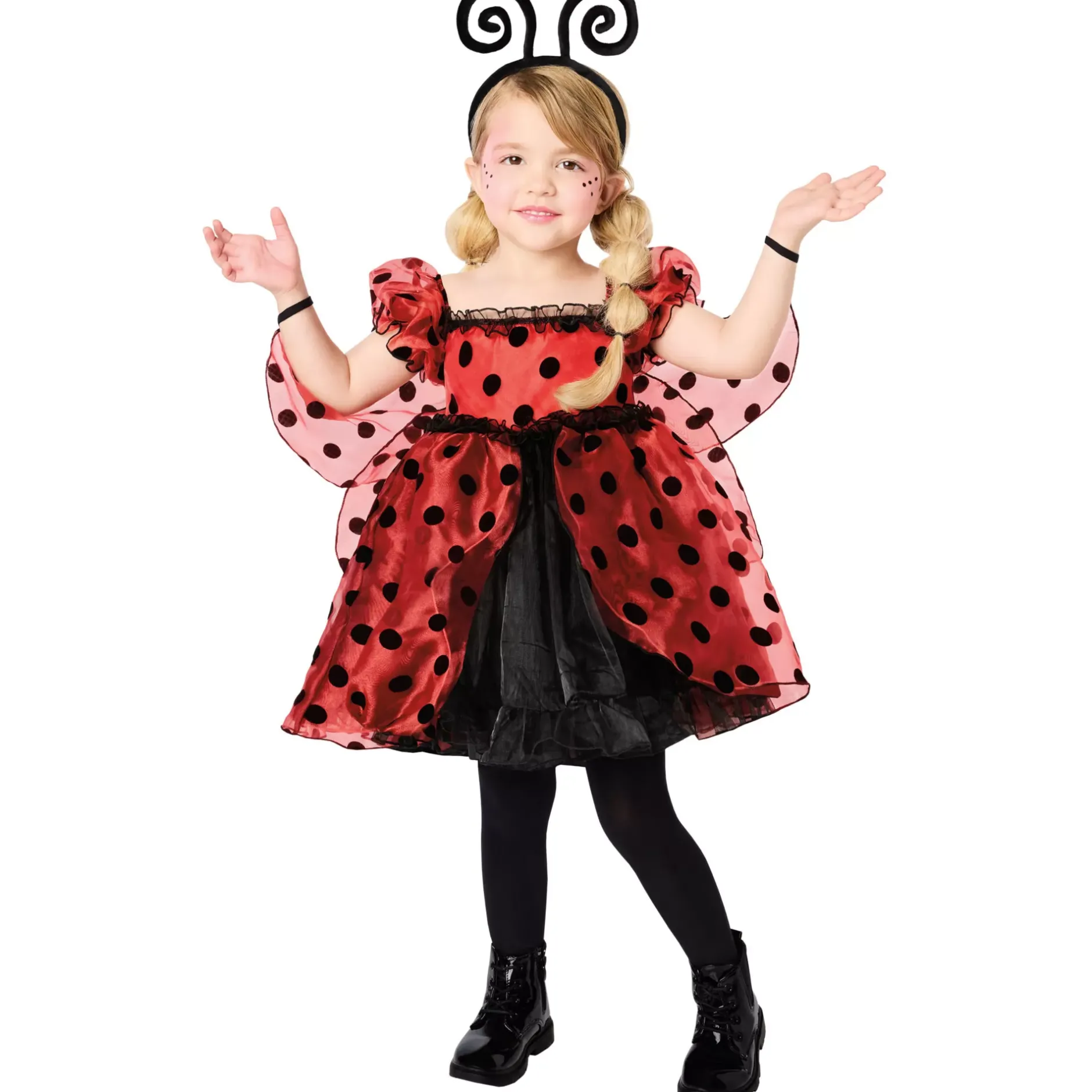 BOY Spirit Halloween Toddler Ladybug Dress Costume