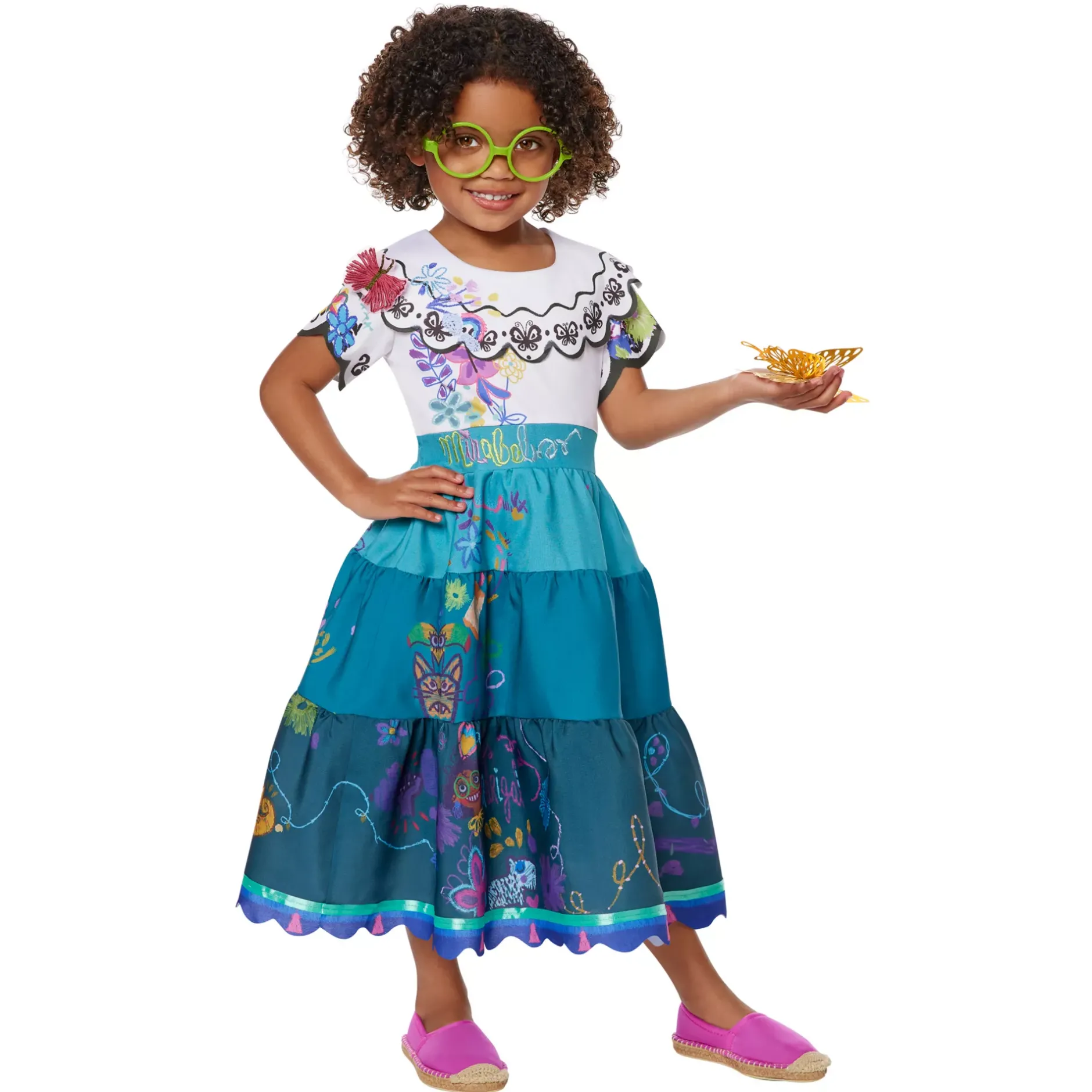 Spirit Halloween Toddler Mirabel Dress Costume - Disney Encanto