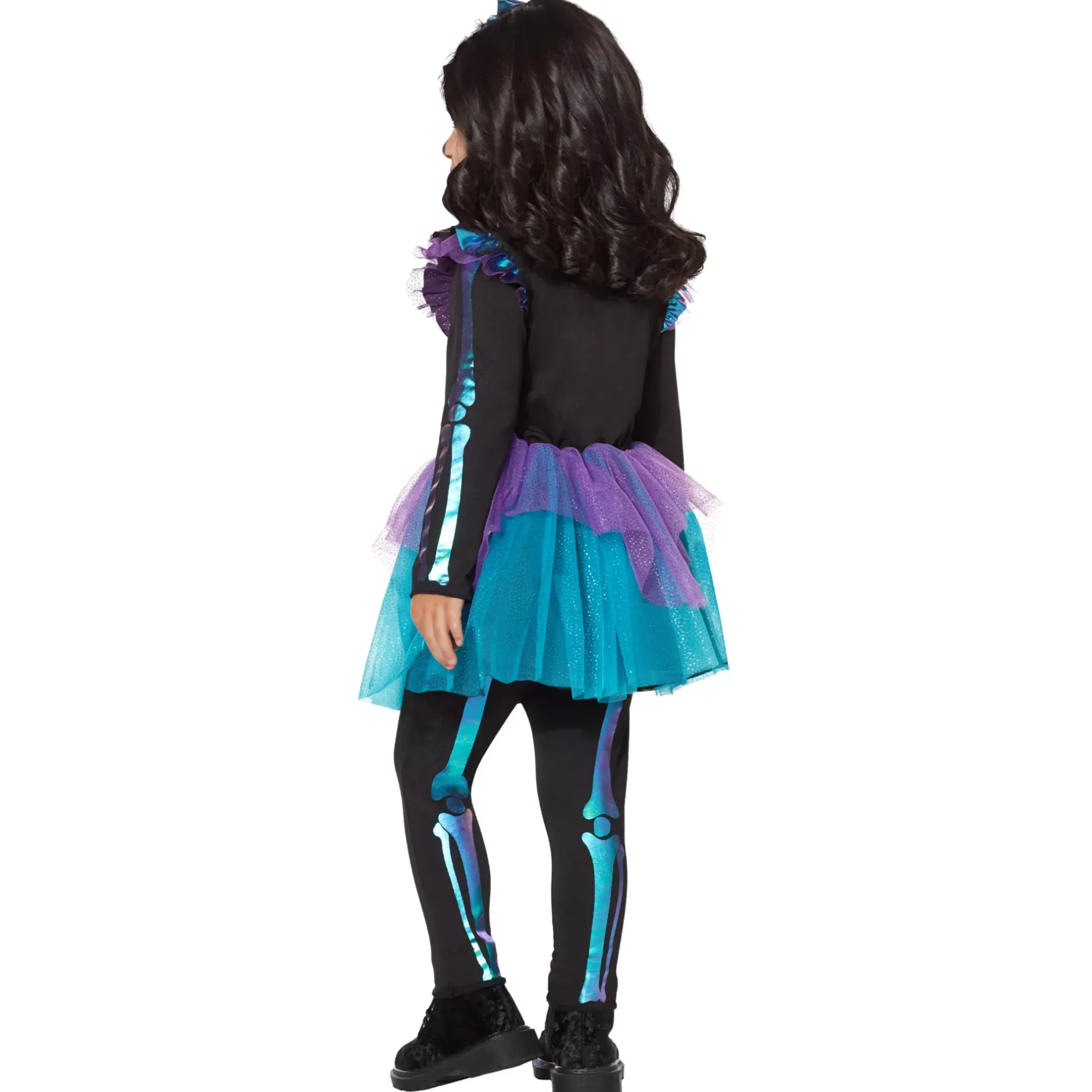 Spirit Halloween Toddler Oil Slick Skeleton Costume